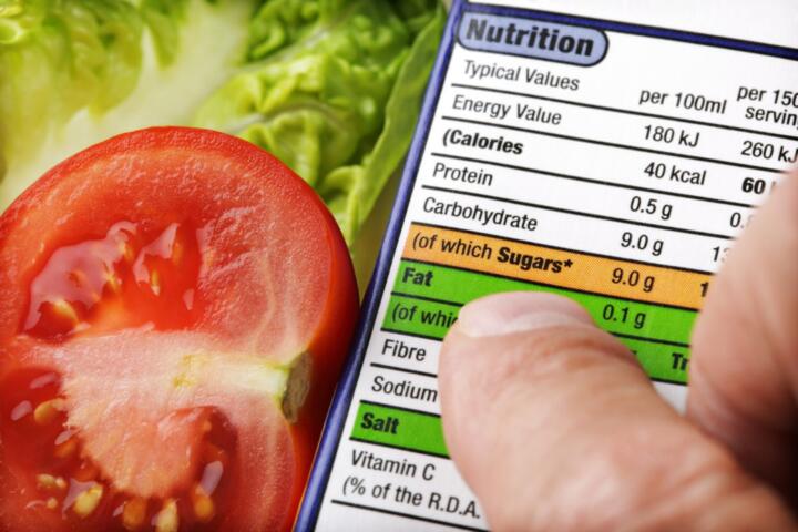 Nutrition Labels: Serving Size vs 100g Comparison